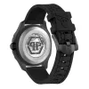 Relógio automático de homem Philipp Plein The Skeleton PWRAA0923 42mm silicone preto