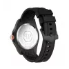 Relógio de quartzo Philipp Plein The Skeleton para homem PWYBA0823 44mm silicone preto