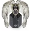 Philipp Plein The Skull Relógio de Quartzo Mulher 38mm Aço Inoxidável Preto Silicone PWPPA0324