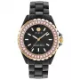 Philipp Plein The Skull Relógio de Quartzo Mulher 38mm Aço Inoxidável Preto Silicone PWPPA0324