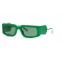 PHILIPP PLEIN Óculos de sol unissexo SPP119M580859 - Armação preta, lentes cinzentas, 58 mm