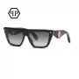 Óculos de sol cat-eye de mulher Philipp Plein SPP172S530700 preto cinzento degradê 53mm