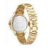 Relógio analógico de quartzo de mulher Philipp Plein PWPOA0624 The G.O.A.T. 38 mm tom de ouro rosa