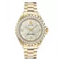 Relógio analógico de quartzo de mulher Philipp Plein PWPOA0624 The G.O.A.T. 38 mm tom de ouro rosa