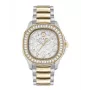 Relógio automático skeleton de mulher Philipp Plein PWTAA0523 38mm Aço inoxidável cor de ouro rosa e silicone preto