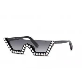Philipp Plein Óculos de sol de mulher SPP031S990700 Armação preta UV400
