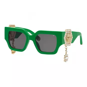 Óculos de sol de mulher Philipp Plein SPP103S510D80 preto cinzento degradê 51mm