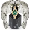 Relógio de mulher Philipp Plein PWBDA0724 39mm quartzo aço inoxidável silicone preto