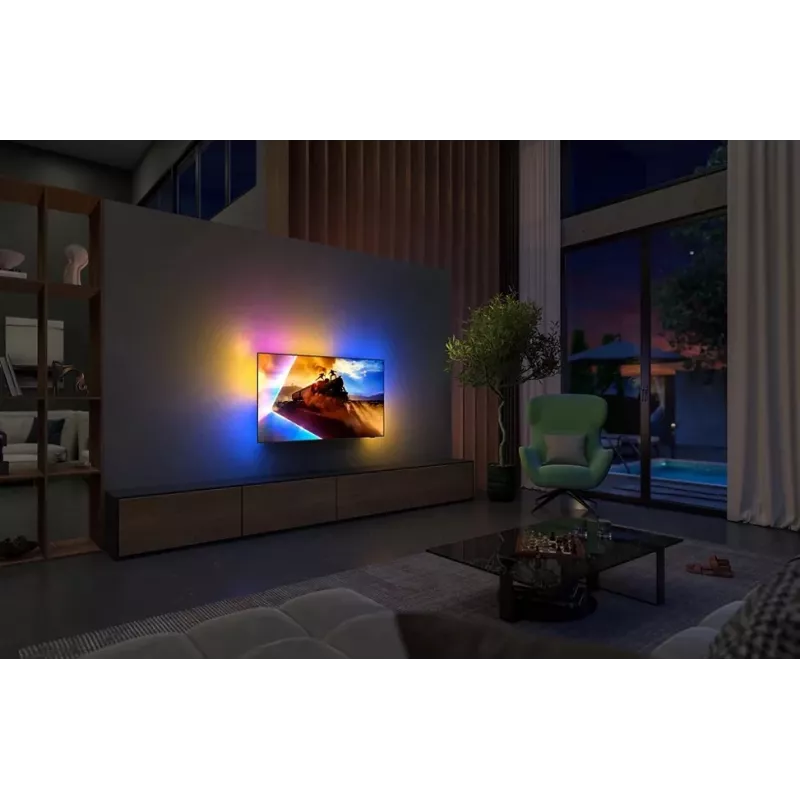 TV Philips 55OLED761/12 55 polegadas (139 cm) 4K OLED Ambilight com Dolby Vision e Android TV