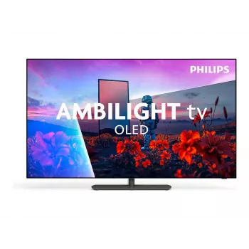TV Philips 55OLED811/12 55 polegadas 4K OLED Android com Ambilight e 100Hz