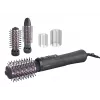 Escova modeladora de caracóis Philips 7000 Series BHA715/00, cinzento quente/rosa, 1000W, 1,8m
