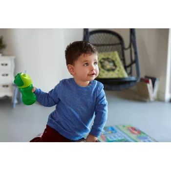 Copo com palha Philips Avent SCF798/01 300ml Menino Verde