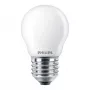 PHILIPS CorePro LED Luster 4.3W E27 P45 lâmpada LED fosca (equivalente a 40W, 470lm, 2700K branco quente)