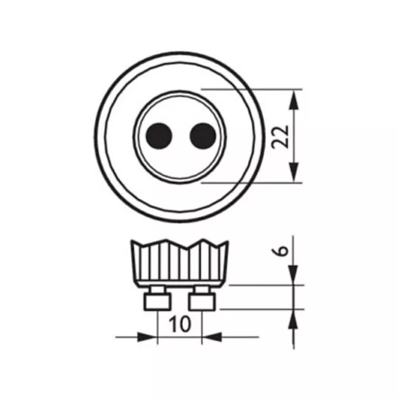 Philips CorePro LED Spot 5-50W GU10 827 36° Regulável - Branco Quente