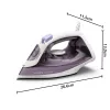 Philips DST2020/30 Ferro de engomar a vapor, 2000 W, base antiaderente, azul/branco