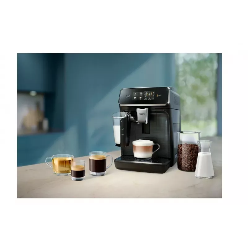 Máquina de café expresso automática Philips EP2331/10 com LatteGo, preta