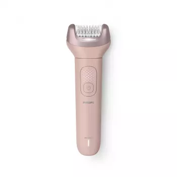 Philips Epilador Série 9000 BRE718/00 Depilador sem fio molhado e seco com 32 pinças, discos de cerâmica, Opti-Light, 2 velocidades, bateria de iões de lítio, 40 min de autonomia, incl. acessório de contacto ideal, acessório para zonas sensíveis, luva de esfoliação