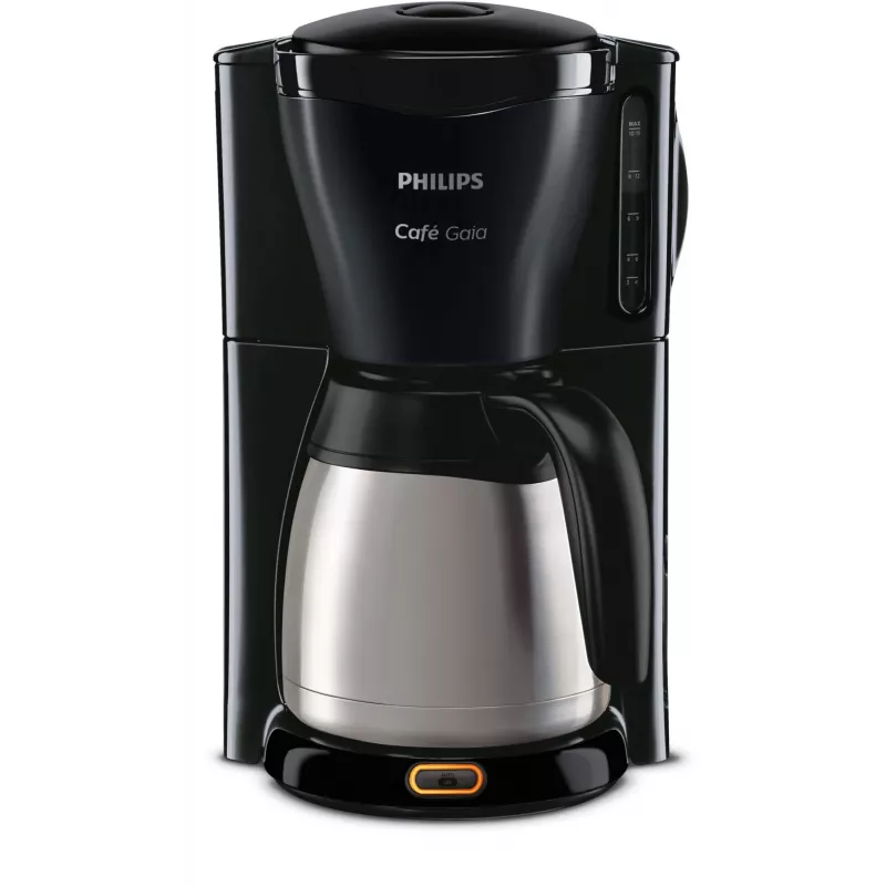 Philips HD7544/20 Máquina de café de filtro 1,2L preto e aço inoxidável