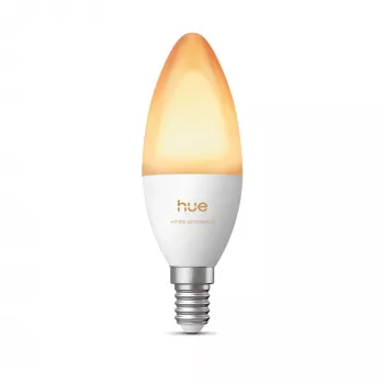 Philips Hue White Ambiance Lâmpada vela E14 B39 EU pack de 1