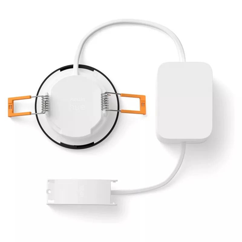 Philips Hue White & Color Ambiance Slim Recessed Light S EMEA preto