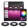 Philips Hue White & Color Ambiance Slim Recessed Light S x3 - Preto
