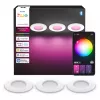 Philips Hue White & Color Ambiance Slim Recessed Light S x3 - Branco