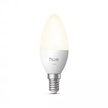 Philips Hue lâmpada vela branca E14 B39 EU 1 pack