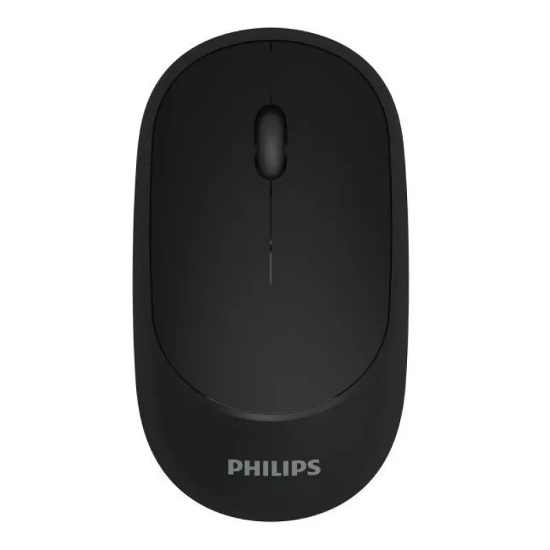 Philips M314 Rato sem fios elegante e compacto 3 botões 800/1000/1200/1600dpi preto
