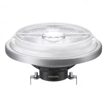 Philips MASTER ExpertColor 10.8W LED AR111 Refletor G53 40° branco quente 2700K regulável