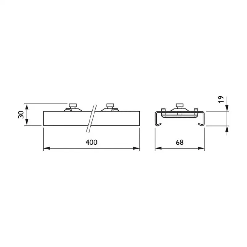 Philips Maxos LL500Z MB-SW WH suspensão, ajustável continuamente, branco
