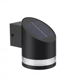 Philips Candeeiro de parede solar exterior Fyve com sensor de luz diurna preto