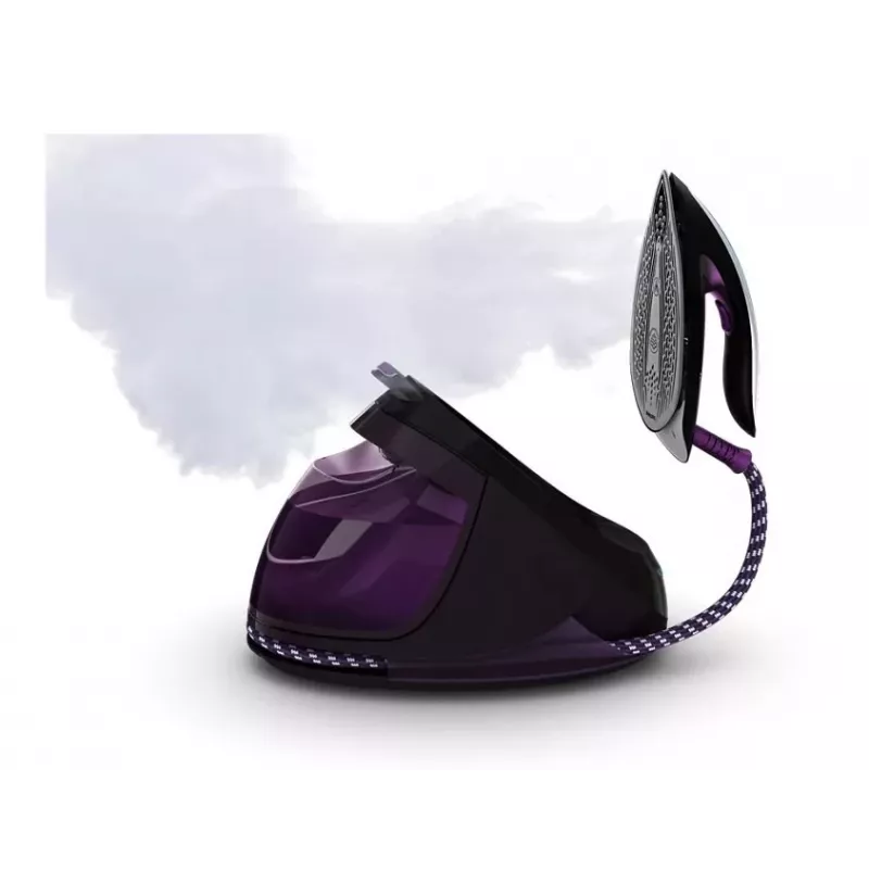 Philips PerfectCare Elite Max Ferro de engomar com gerador de vapor GC9650/80 2700W Preto Roxo