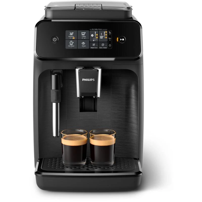 Máquina de café expresso automática Philips Series 1200 EP1220/00 com cappuccinatore, preta