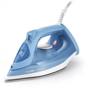 Philips Series 3000 Ferro de engomar a vapor DST3020/20 - 2600W, base cerâmica, depósito de 300ml