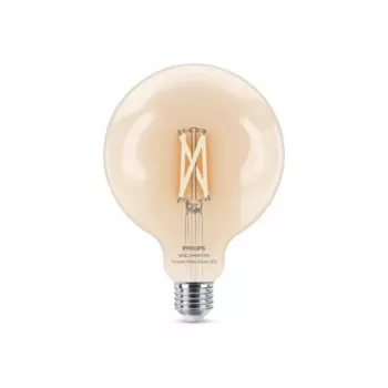 Lâmpada LED Philips Smart Wi-Fi G125 E27 7W (equivalente a 60W) Tunable White Clara