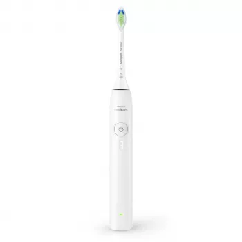 Escova de dentes sónica recarregável Philips Sonicare 3100 Series HX4032/21, branca