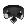 Philips Star Spot Foco de teto de 3 circuitos Preto 1500lm