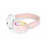 Philips TAK4200PK/00 auscultadores On-Ear sem fios cor-de-rosa com luzes LED, bateria de 28h, limitação de volume 85dB