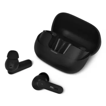 Philips TAT3000BK/00 auscultadores True Wireless In-Ear Bluetooth 5.0 IPX4 pretos