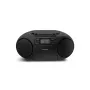 Coluna Bluetooth portátil Philips TAZ2200/10, preta, IPX7, 5W, bateria 10h