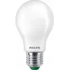 Philips Ultra Efficient LED E27 A60 7,3W = 100W 2700K Branco Quente Fosco pack de 3
