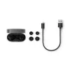 Auscultadores sem fios PHILIPS TAT2000BK/00 True Wireless in-ear Bluetooth 5.0 com estojo de carregamento, proteção IPX4 contra salpicos e suor, microfone incorporado, preto