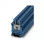 Phoenix 3006056 UK 16 N BU borne de passagem, ligação por parafuso, 16 mm², 1000 V, 76 A, azul