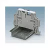 Phoenix 3022276 Terminal de fixação CLIPFIX 35-5 para calhas DIN NS 35/7,5 e NS 35/15, poliamida, cinzento, isento de halogéneos, UL 94 V0