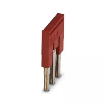 Phoenix 3030174 FBS 3-5 Ponte de ligação, 3 polos, passo 5,2 mm, vermelho