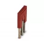 Phoenix 3030174 FBS 3-5 Ponte de ligação, 3 polos, passo 5,2 mm, vermelho