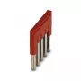 Phoenix 3030190 FBS 5-5 Ponte de ligação, 5 polos, passo 5,2 mm, vermelho, 32 A