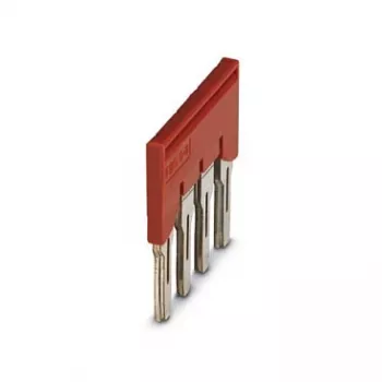 Phoenix 3030307 FBS 4-8 Ponte de ligação, 4 polos, passo 5,2 mm, vermelho