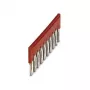 Ponte de ligação Phoenix 3030323 FBS 10-8, 10 polos, passo 8,2 mm, vermelho