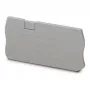 Tampa terminal Phoenix 3030488 D-ST 2,5-TWIN cinzento